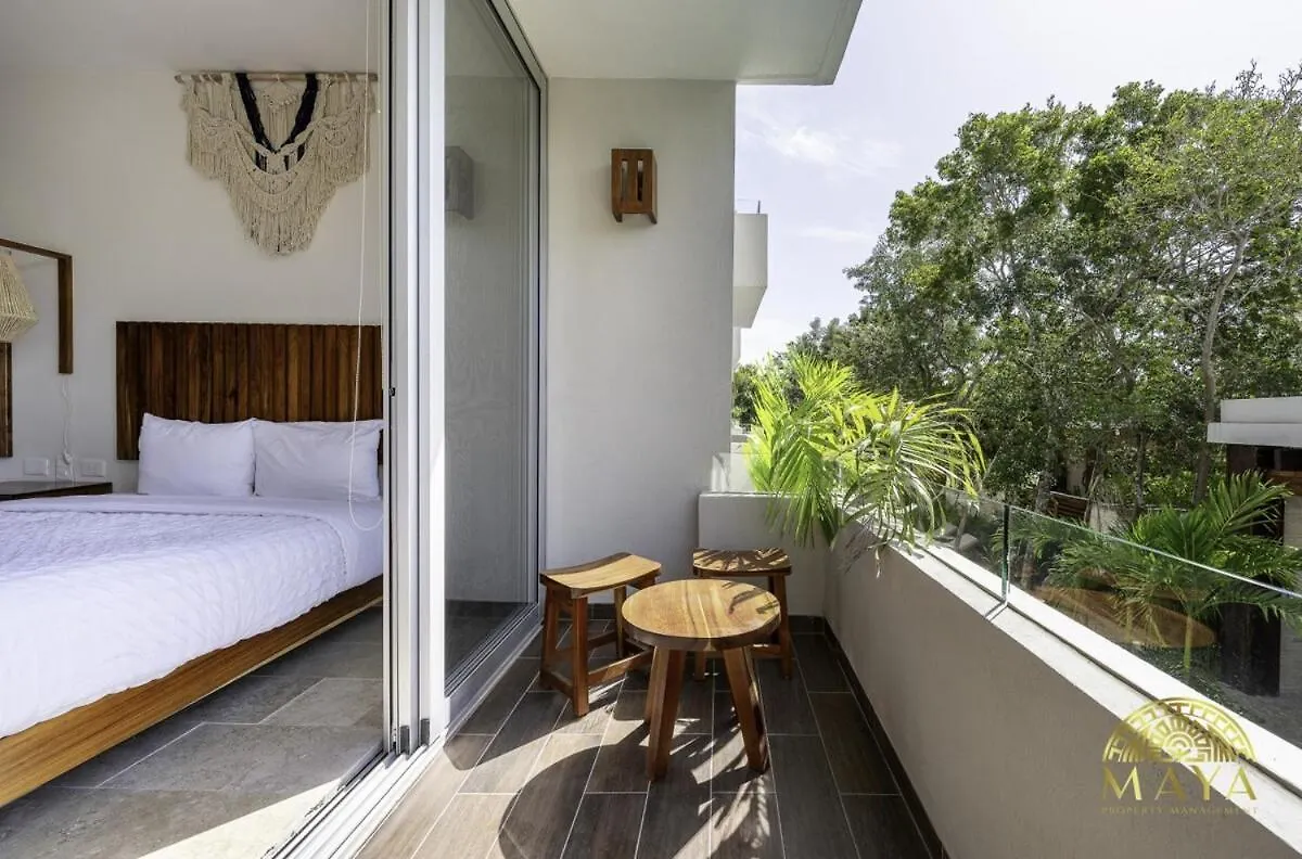 Nhoa 205C Lux 1Br Condo Pool View In Aldea Zama Tulum Apartment
