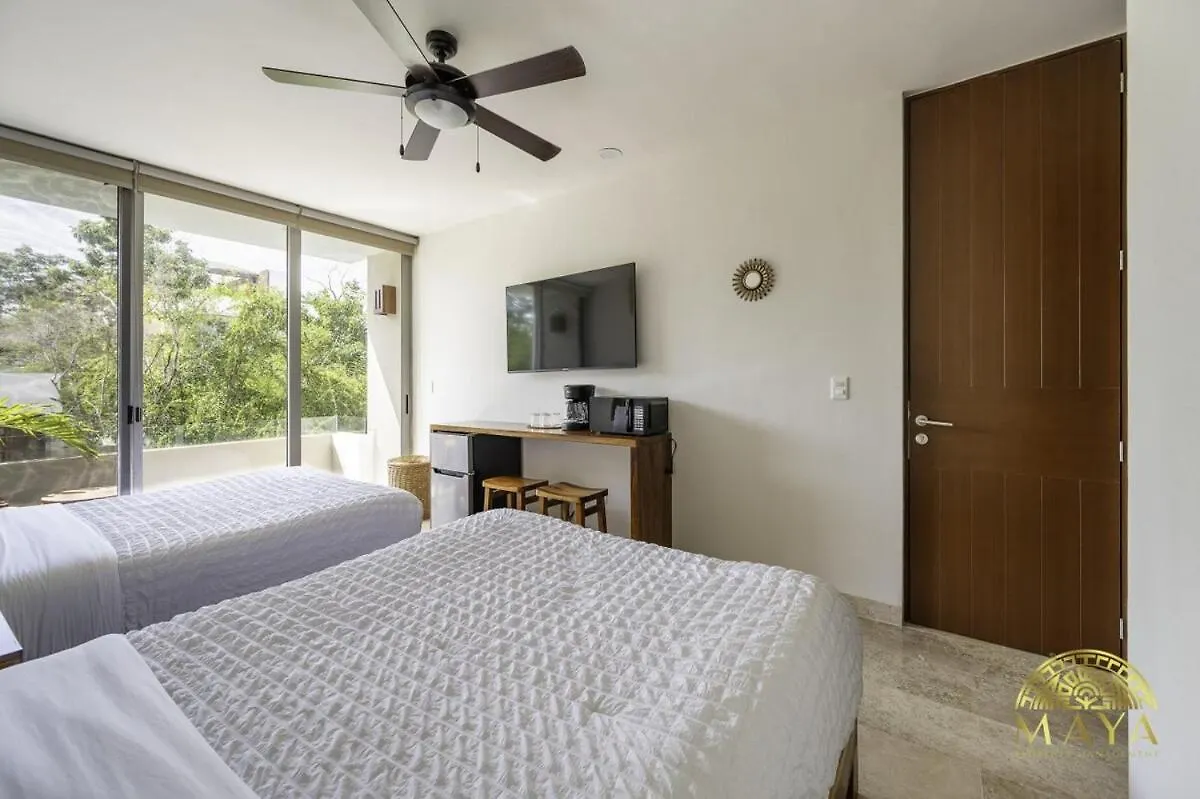 Nhoa 205C Lux 1Br Condo Pool View In Aldea Zama Tulum Apartment